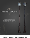 European style 15-30w garden lamp