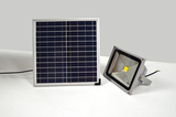 LED solar flood lamp