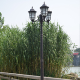 European style garden lamp