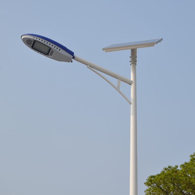 Aircraft modeling solar street lamp